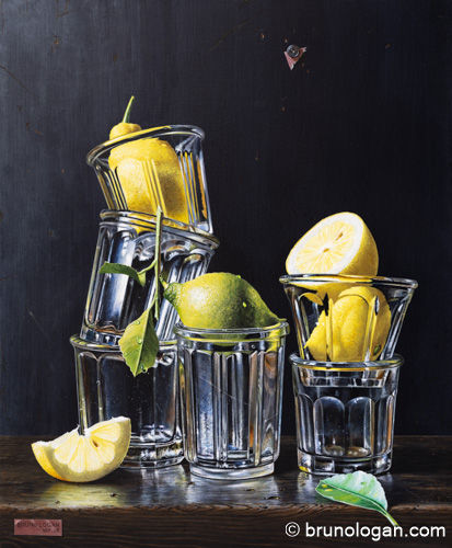 Bruno Logan - Trompe-l'oeil Painting